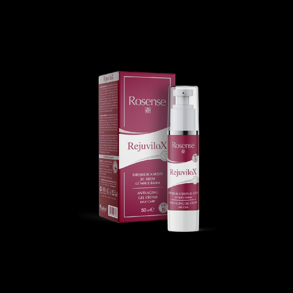 Rejuvilox Kırışıklık Karşıtı Gündüz Bakım Jel Krem 50 ml görsel 1
