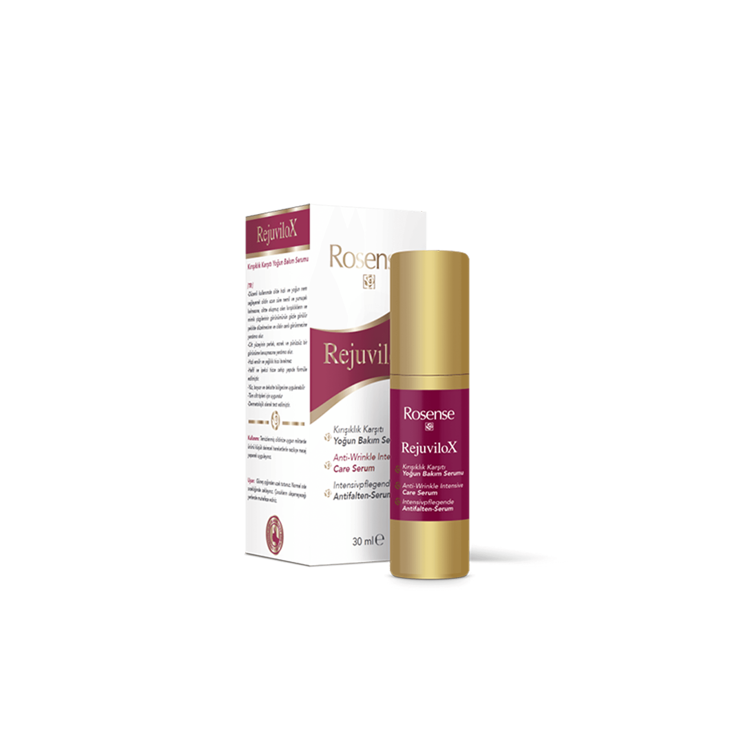 Rejuvilox Kırışıklık Karşıtı Yoğun Bakım Serumu 30 ml