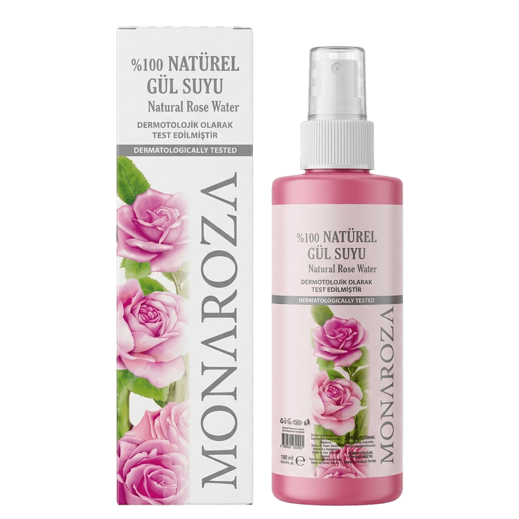 Naturel Gül Suyu Sprey 190 ml görsel 1