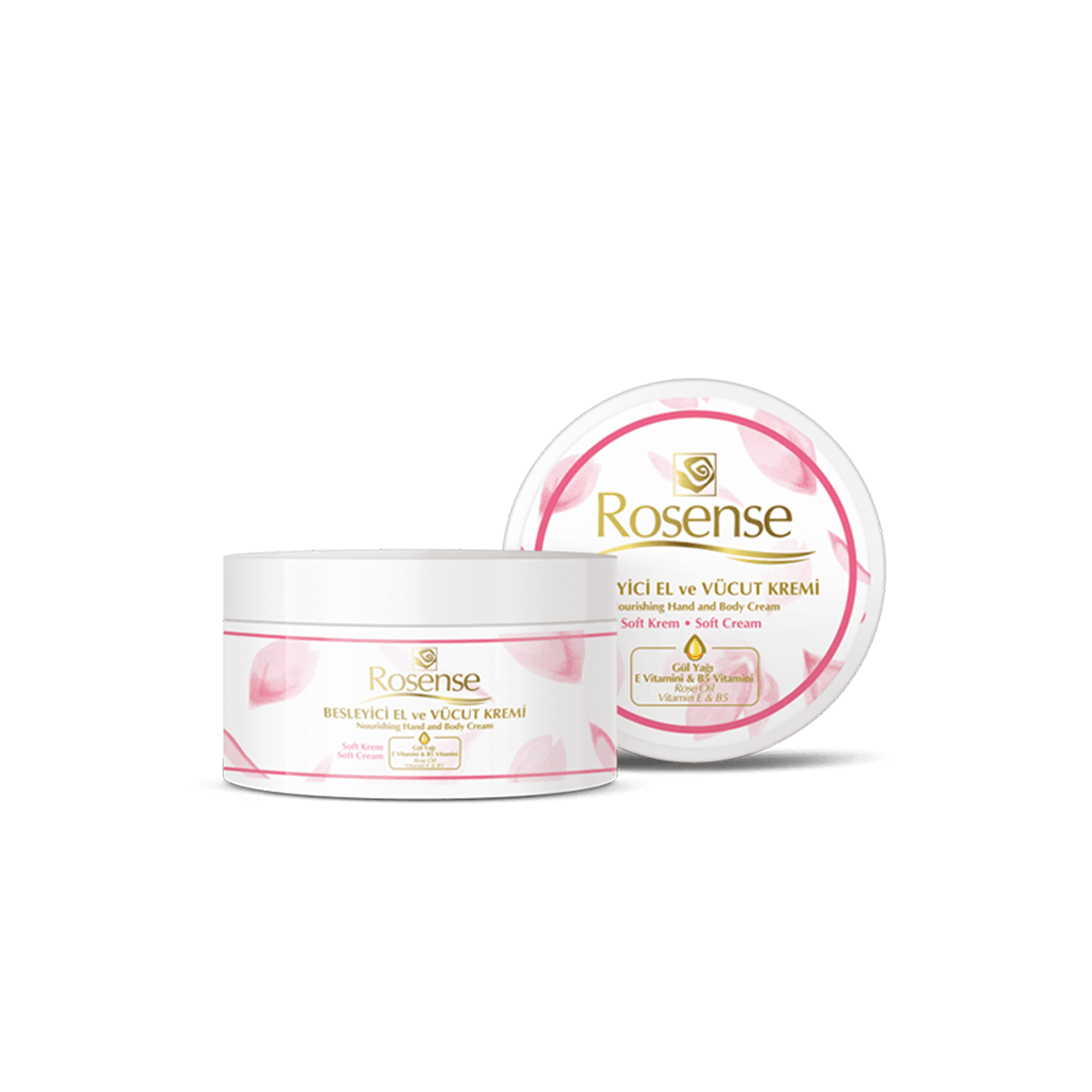 Besleyici El ve Vücut Soft Krem - 250 ml | Rosense® ürün görünümü