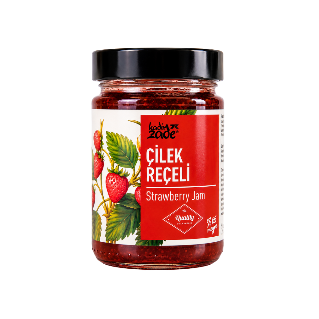 Çilek Reçeli 350 Gr - Bol Taneli ve Doğal Lezzet