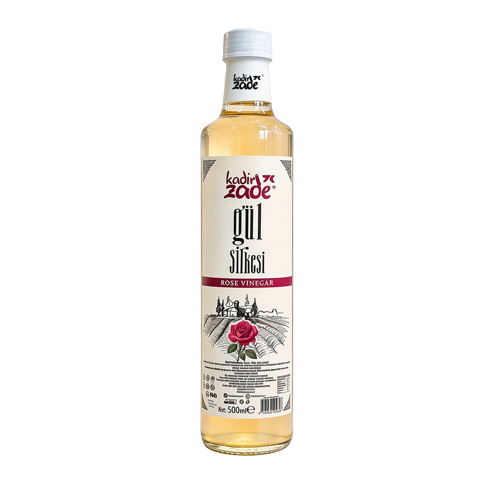 Gül Sirkesi 500 ml | Doğal Fermente & Katkısız