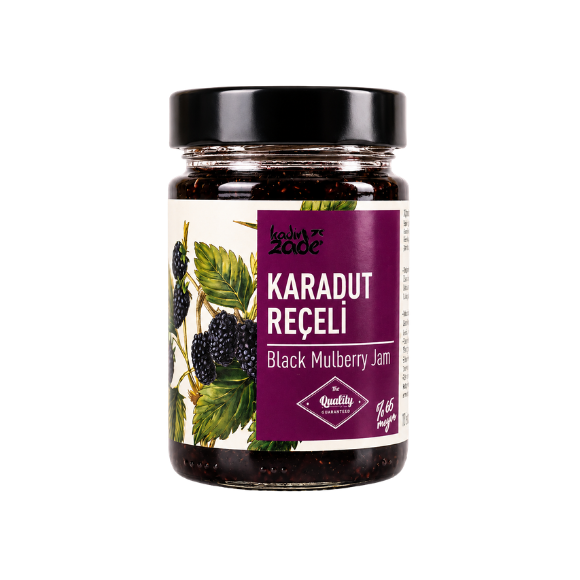 %100 Doğal Karadut Reçeli 350 Gr - Şekersiz