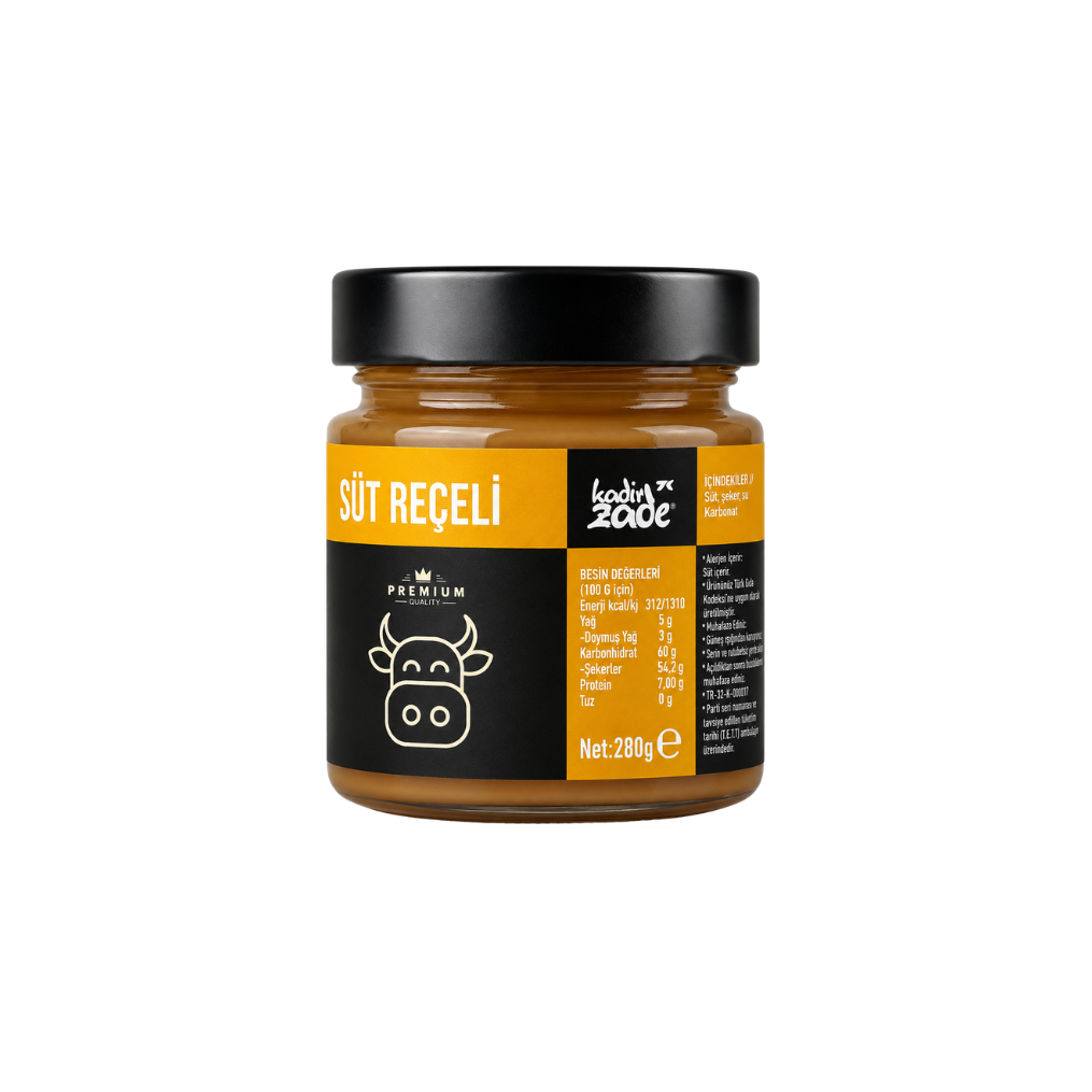 Süt Reçeli 230 Gr - Doğal Karamel Lezzeti